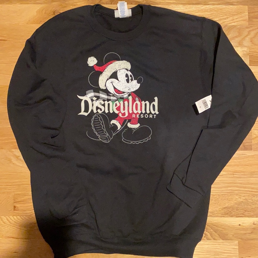 BNWT, Disneyland resort youth crewneck sweatshirt